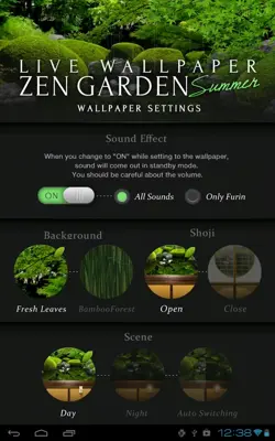 Zen Garden -Summer- android App screenshot 1