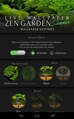 Zen Garden -Summer- android App screenshot 8